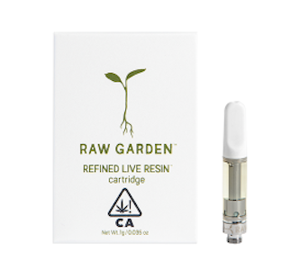 RAW GARDEN - Blue Dream | 1g | Refined Live Resin Cartridge | Raw Garden