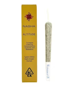 NASHA - Nasha Hash Infused Preroll 1g Altitude Guava Gift x Strawberry Bomb