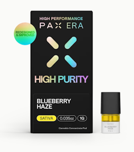 PAX - PAX High Purity THC Pod 1g Blueberry Haze
