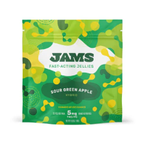 JAMS - JAMS Fast Acting Jellies Sour Green Apple (H) 01104 Main Image