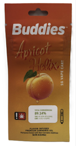 Buddies - Buddies Apricot Helix Flavored Cartridge 1g