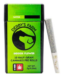 Derby's Farm - Derby's Farm Mint Lemonade 10pk Pre-Roll 0.5g