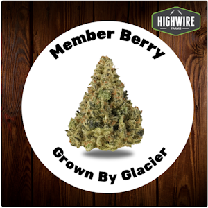 GLACIER CANNABIS - Member Berry 1/8th