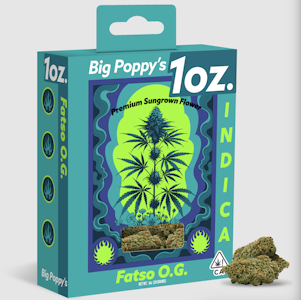 Poppy's - Big Poppy's 28G Fatso OG Flower