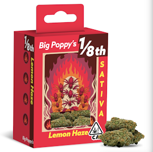 Poppy's - Big Poppy's 3.5G Lemon Haze Flower Box