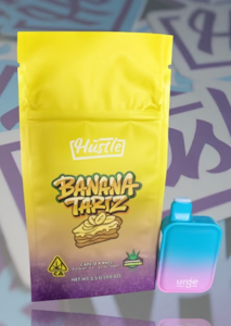 Hush - Banana Tartz - 1g Disposable All-In-One (Hustle/Hush)