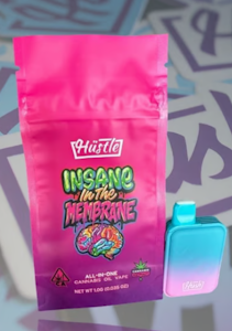 Hush - Insane In The Membrane - 1g Disposable All-In-One (Hustle/Hush)