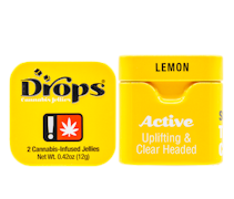 Drops Lemon Gummy Single 100mg