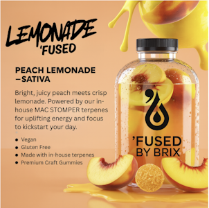 BRIX - Peach Lemonade Gummies (S) 00422