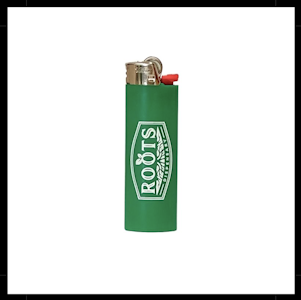 ROOTS - Roots Bic Lighter (Green)
