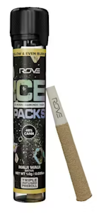 ROVE - Maui Waui - Infused Ice Packs (Rosin, Hash, and Diamonds) 1G Preroll