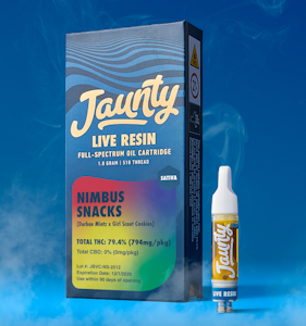JAUNTY - Jaunty - Nimbus Snacks - Live Resin - 1g - Cartridge