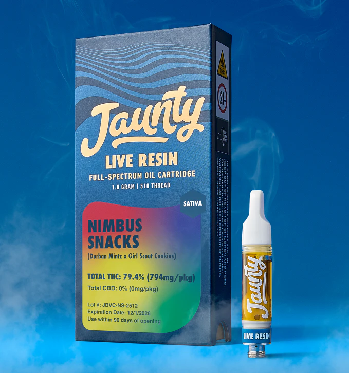 Jaunty - Jaunty - Nimbus Snacks - Live Resin - 1g - Cartridge Main Image