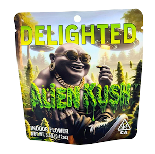 DELIGHTED - Delighted - 3.5g - Alien Kush 