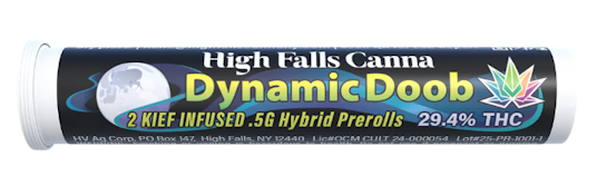 High Falls Canna - Slurricane - Kief Coated - .5g - Preroll - 2pk