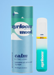 AYRLOOM - Calm 4:1 THC:CBD - 1G All-In-One