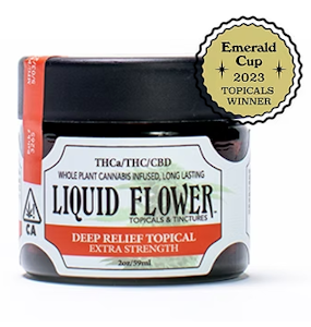 Liquid Flower - Deep Relief - THCa/THC/CBD - Jar - Topical - 2oz