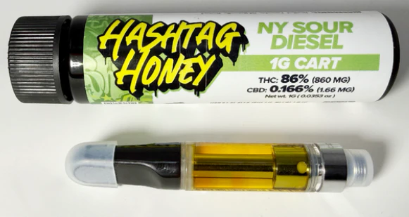 Hashtag Honey - Hashtag Honey - NY Sour Diesel - 1g Cart Main Image