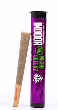 MICRO GREENS - Micro Greenz - Preroll - Black Cherry Gelato x Horchata - 1G Main Image