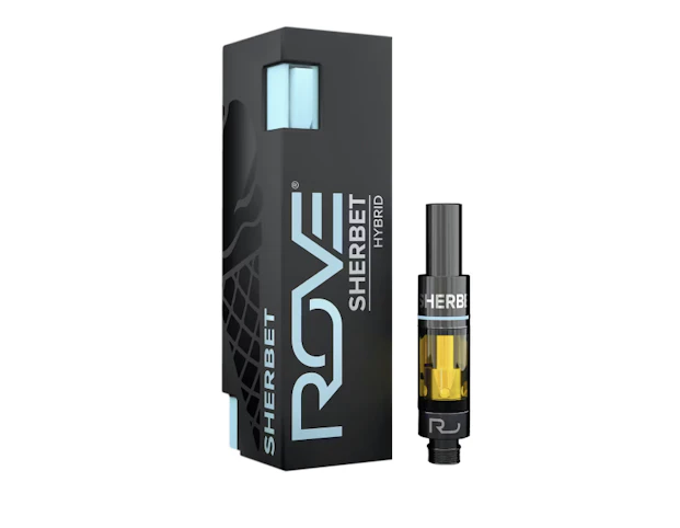 ROVE - Sherbet -Hybrid- 84.7% THC | 0.5g (Vape Cart) | Rove -g9 middle 2