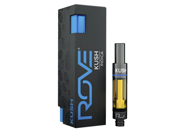 ROVE - Kush -Indica- 83.5% THC | 1g (Vape Cart) | Rove -G11 front