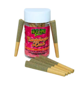 Fields Family Farmz - Cantaloupe Kush - 6pk Kief Infused Pre-rolls (Fields Family)