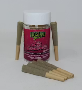 FIELDS FAMILY FARMZ - Lip Smackerz - 6pk Kief Infused Pre-rolls (Fields Family)