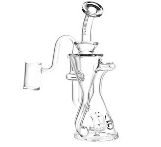 PULSAR - Pulsar Opposed Cones Recycler Dab Rig | 7.5" | 14mm F