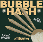 all:hours 10G's Bubble Hash Infused Shorties 41452