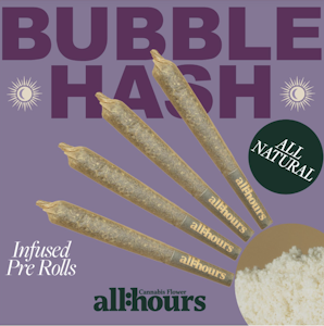 ALL HOURS - all:hours Hash Burger Bubble Hash Infused Shorties 41529