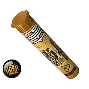 Puff - Puff- Mule Fuel x Acapulco Gold Bubble Hash Infused- 1g preroll