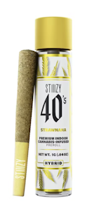 STIIIZY - Strawnana (H) | 1g Infused Pre-Roll | STIIIZY