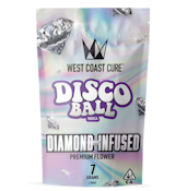 West Coast Cure Disco Ball 7G Diamond Infused Premium Flower