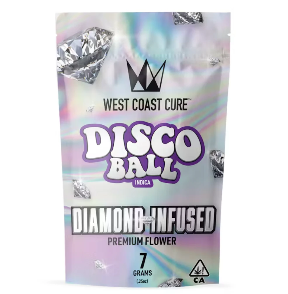 West Coast Cure - West Coast Cure Disco Ball 7G Diamond Infused Premium Flower Main Image