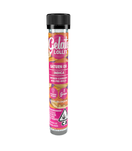 Gelato - Gelato Lolli's Single Infused Preroll 1.2g Indica Saturn OG