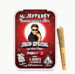West Coast Cure - JROD Special Pinche Pitudo Punch - WCC .65g Jefferey Infused 5 Pack