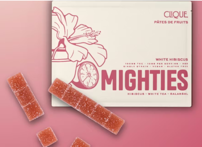 CLIQUE - White Hibiscus Mighties RSO 2pk/100mg