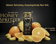 Sunrise - Orange Pineapple Honey Spritzer 10mg THC    Z0