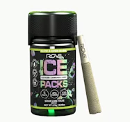 ROVE 5PK Sour Lime Haze Rosin Infused Preroll Pack