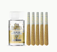 LEFT COAST 3.75G Banana Creme Lil Leftys Infused Preroll 5pk