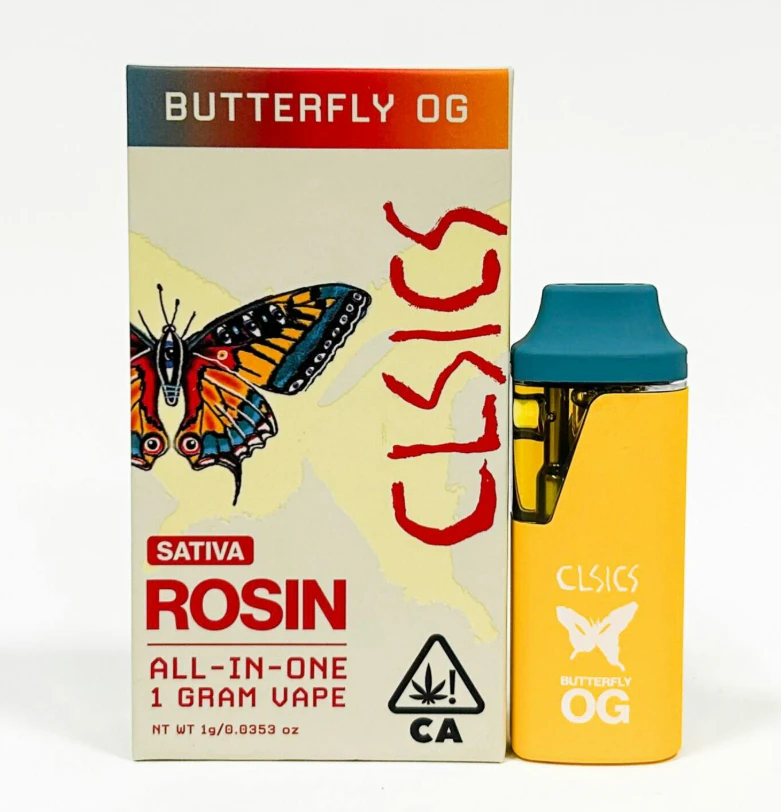 CLSICS - CLSICS - 1g Live Rosin AIO - Butterfly OG Main Image
