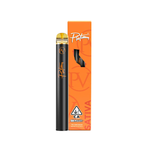 PLATINUM VAPE - Platinum Vape - 1g Live Resin AIO - Peach Papaya
