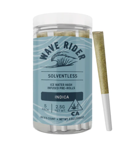 Wave Rider - Gello Shotz - 5pk Ice Water Hash Pre-rolls (Wave Rider) Main Image