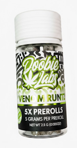 Doobie Labs - Venom Runtz - 5 Pack Pre Roll .5G (2.5G)
