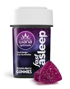 WANA - Wana Optimals Fast Asleep Dream Berry 10pk Gummies - 20mg