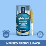 LIGHTS OUT: *OVERSTOCK* El Patron x Gelato Kush Mints 0.5g Hash Infused Pre-Roll 5pk/2.5g (H)