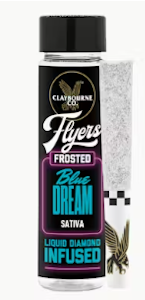 CLAYBOURNE CO. - [Claybourne Co.] Frosted Infused Preroll 2 Pack - 1g - Blue Dream (S)
