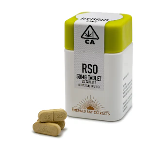 Emerald Bay - Emerald Bay - Tablets - RSO - Gelato - 100MG Tablet - 1000MG