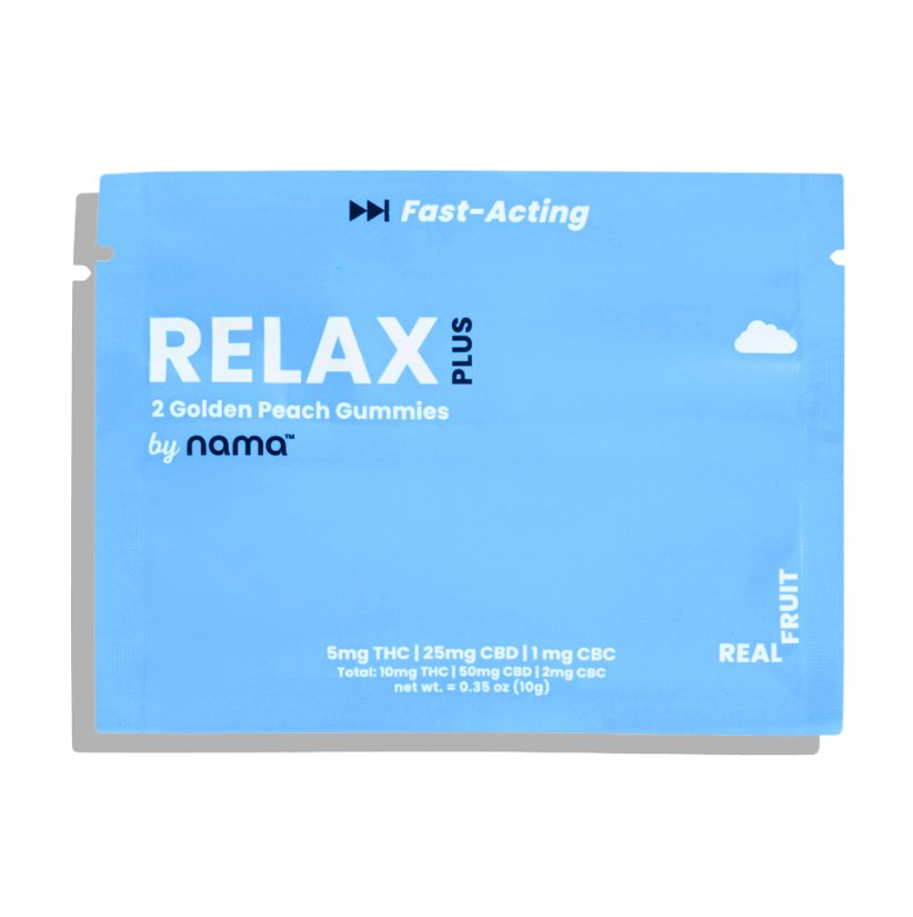 nama | Edible | Golden Peach (Relax) | 2-pack | 10mg