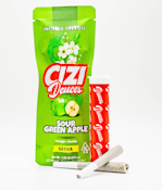 CIZI SOUR GREEN APPLE - (2) .75 INFUSED PRE-ROLL